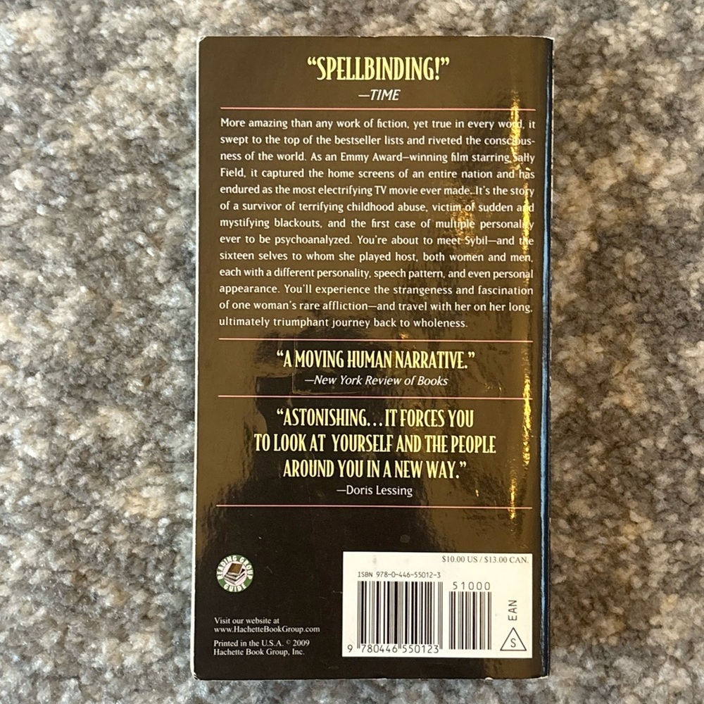 Sybil by Flora Rheta Schreiber Paperback - Picture 2 of 2
